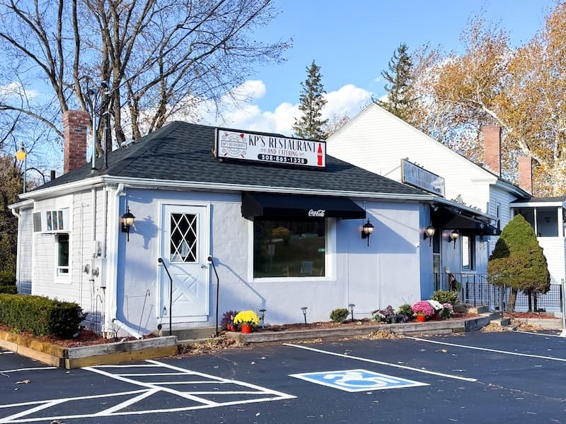 Inside KP's Restaurant — welcoming daytime dining with hearty plates